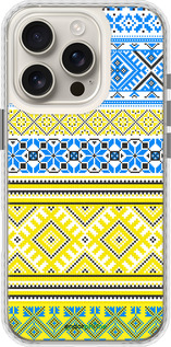 Чехол Bumper чехол Вышиванка 40 для Apple iPhone 16 Pro - 1174pc-3708 изображение 