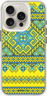 Чехол Bumper чехол Вышиванка 41 для Apple iPhone 16 Pro - 1175pc-3708 изображение 