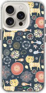 Чехол Bumper чехол Котята v4 для Apple iPhone 16 Pro - 1224pc-3708 изображение 