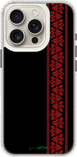 Чехол Bumper чехол Вышиванка 53 для Apple iPhone 16 Pro - 2041pc-3708 изображение 