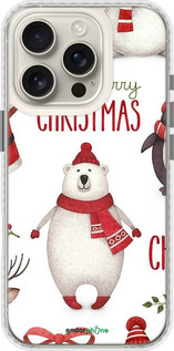 Чохол Bumper чехол Merry Christmas для Apple iPhone 16 Pro - 4106pc-3708 изображение 