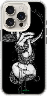 Чохол Bumper чехол Змія в руці для Apple iPhone 16 Pro - 4149pc-3708 изображение 