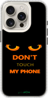 Чехол Bumper чехол Don't touch the phone для Apple iPhone 16 Pro - 4261pc-3708 изображение 