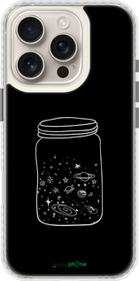 Чохол Bumper чехол Космос в банці для Apple iPhone 16 Pro - 4297pc-3708 изображение 