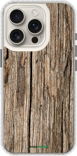 Чехол Bumper чехол Текстура дерева для Apple iPhone 16 Pro - 4476pc-3708 изображение 