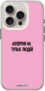 Чохол Bumper чехол Алергія для Apple iPhone 16 Pro - 4575pc-3708 изображение 