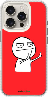 Чехол Bumper чехол Мем для Apple iPhone 16 Pro - 4578pc-3708 изображение 