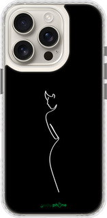 Чехол Bumper чехол Силуэт1 для Apple iPhone 16 Pro - 4590pc-3708 изображение 