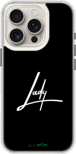 Чохол Bumper чехол Lady 2 для Apple iPhone 16 Pro - 4867pc-3708 изображение 