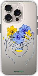 Чехол Bumper чехол Девушка v4 для Apple iPhone 16 Pro - 5276pc-3708 изображение 
