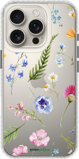 Чохол Bumper чехол Квітковий фон v2 для Apple iPhone 16 Pro - 5472pc-3708 изображение 