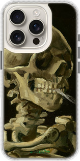 Чехол Bumper чехол Винсент Ван Гог. Череп для Apple iPhone 16 Pro - 5544pc-3708 изображение 