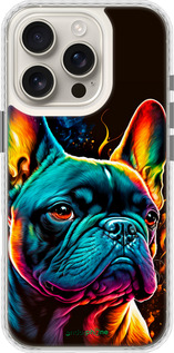 Чехол Bumper чехол Яркий бульдог для Apple iPhone 16 Pro - 5547pc-3708 изображение 