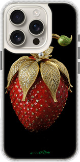 Чехол Bumper чехол Клубника v3 для Apple iPhone 16 Pro - 5638pc-3708 изображение 