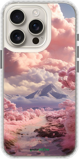 Чохол Bumper чехол Рожеві хмари для Apple iPhone 16 Pro - 5660pc-3708 изображение 