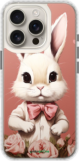 Чехол Bumper чехол Зайчик для Apple iPhone 16 Pro - 5669pc-3708 изображение 