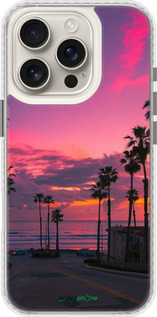 Чехол Bumper чехол Пальмы для Apple iPhone 16 Pro - 5873pc-3708 изображение 