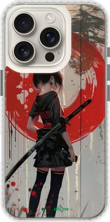 Чохол Bumper чехол Сутінки воїна: Танок з катаною для Apple iPhone 16 Pro - 6123pc-3708 изображение 