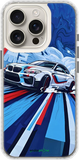Чехол Bumper чехол БМВ для Apple iPhone 16 Pro - 6292pc-3708 изображение 