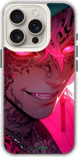 Чехол Bumper чехол Аниме демон 3 для Apple iPhone 16 Pro - 6313pc-3708 изображение 