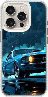 Чехол Bumper чехол Форд мустанг для Apple iPhone 16 Pro - 6374pc-3708 изображение 