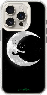 Чехол Bumper чехол Лунные объятия для Apple iPhone 16 Pro - 6508pc-3708 изображение 