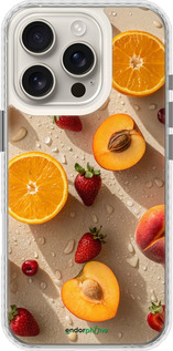Чехол Bumper чехол Фрукты 3 для Apple iPhone 16 Pro - 6703pc-3708 изображение 