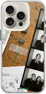 Чехол Bumper чехол Aesthetic Scrapbook Collage для Apple iPhone 16 Pro - 6773pc-3708 изображение 