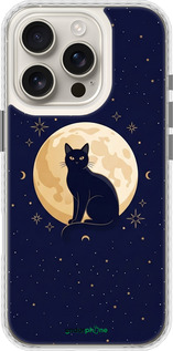 Чехол Bumper чехол Cute Cat Celestial/Witchy для Apple iPhone 16 Pro - 6787pc-3708 изображение 