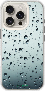 Чехол Bumper чехол Стекло в каплях для Apple iPhone 16 Pro - 848pc-3708 изображение 