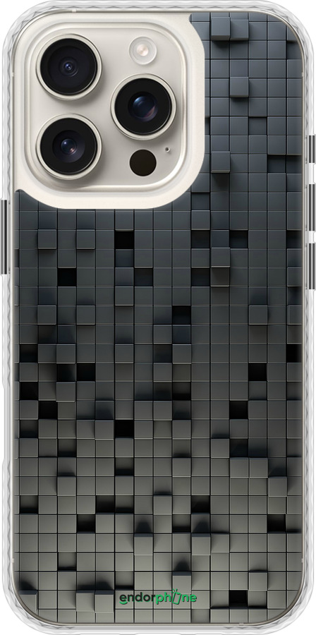 Чехол Bumper чехол Кубики для Apple iPhone 16 Pro - 1061pc-3708 изображение 