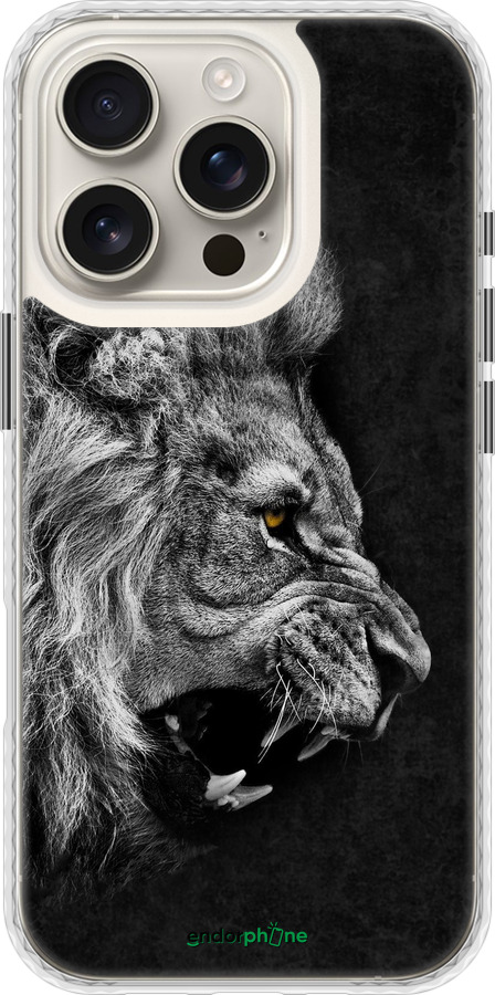 Чохол Bumper чехол Лев для Apple iPhone 16 Pro - 1080pc-3708 изображение 
