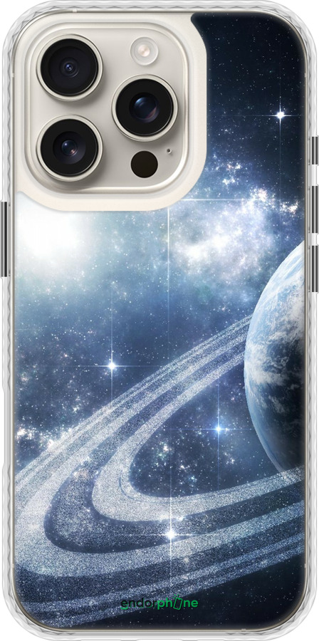 Чохол Bumper чехол Кільця Сатурна для Apple iPhone 16 Pro - 173pc-3708 изображение 