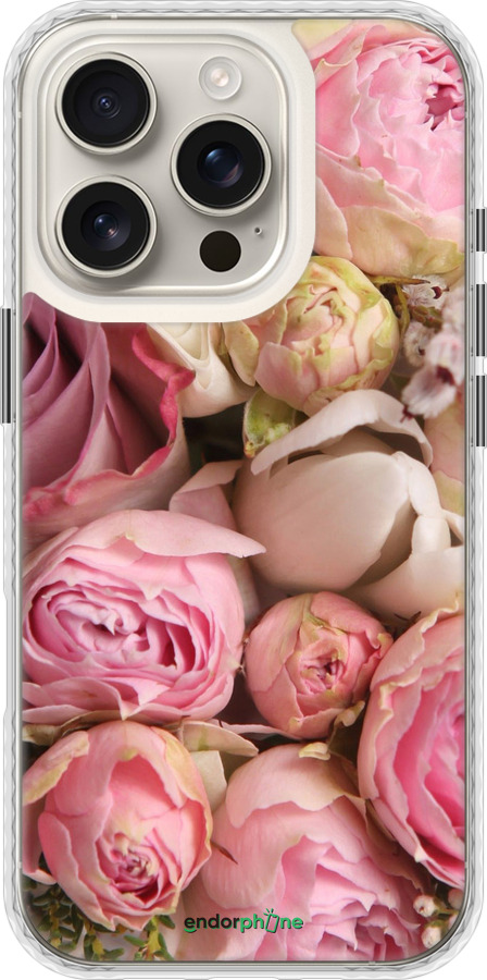 Чехол Bumper чехол Розы v2 для Apple iPhone 16 Pro - 2320pc-3708 изображение 