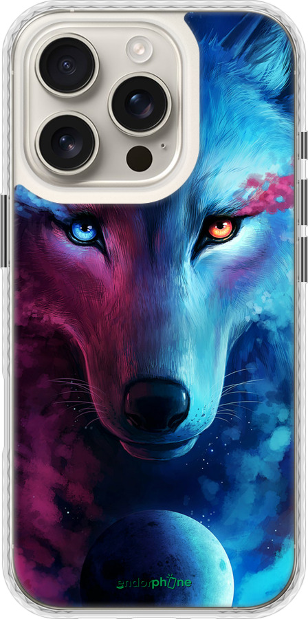 Чехол Bumper чехол Арт-волк для Apple iPhone 16 Pro - 3999pc-3708 изображение 