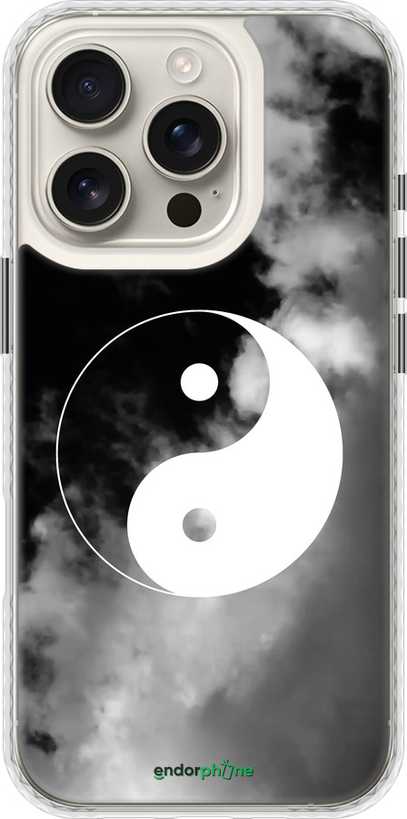 Чехол Bumper чехол Инь и Янь для Apple iPhone 16 Pro - 4389pc-3708 изображение 