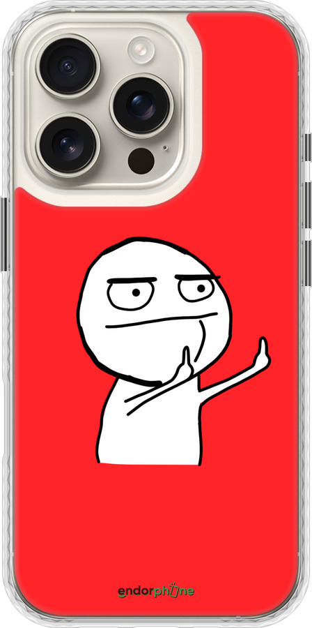 Чехол Bumper чехол Мем для Apple iPhone 16 Pro - 4578pc-3708 изображение 