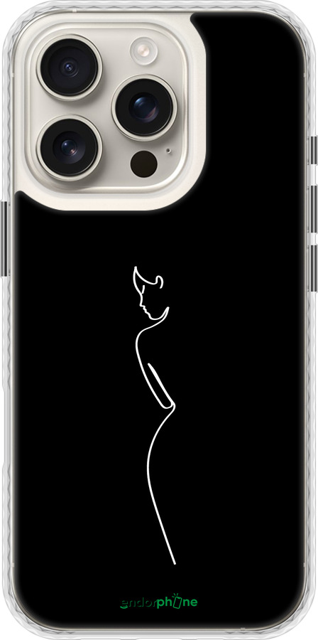 Чехол Bumper чехол Силуэт1 для Apple iPhone 16 Pro - 4590pc-3708 изображение 