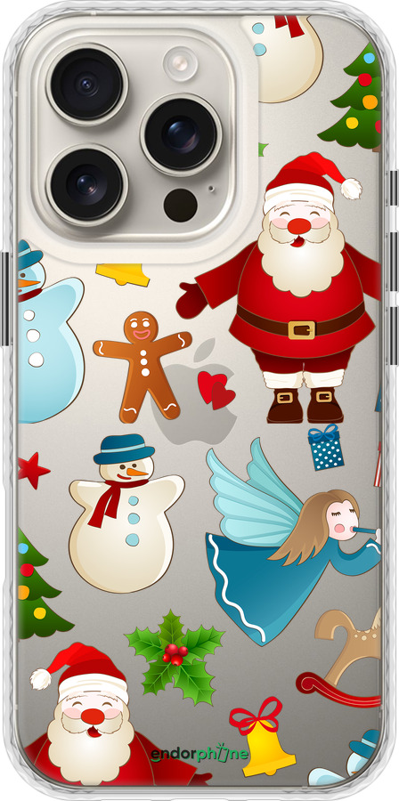 Чохол Bumper чехол Новорічний 1 для Apple iPhone 16 Pro - 4614pc-3708 изображение 