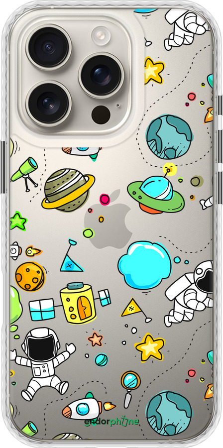 Чохол Bumper чехол Космос для Apple iPhone 16 Pro - 4735pc-3708 изображение 