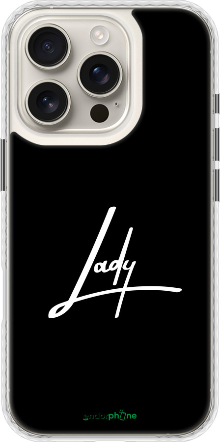 Чохол Bumper чехол Lady 2 для Apple iPhone 16 Pro - 4867pc-3708 изображение 