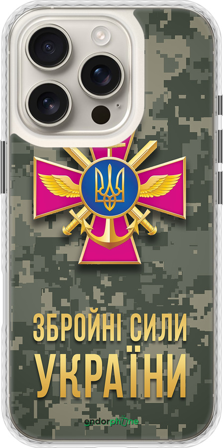 Чехол Bumper чехол ЗСУ для Apple iPhone 16 Pro - 5269pc-3708 изображение 
