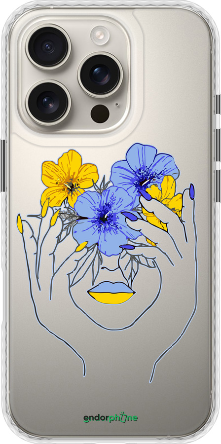 Чехол Bumper чехол Девушка v4 для Apple iPhone 16 Pro - 5276pc-3708 изображение 