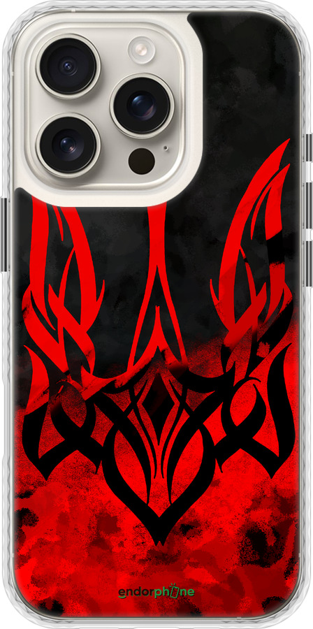 Чехол Bumper чехол Герб Украины v2 для Apple iPhone 16 Pro - 5312pc-3708 изображение 
