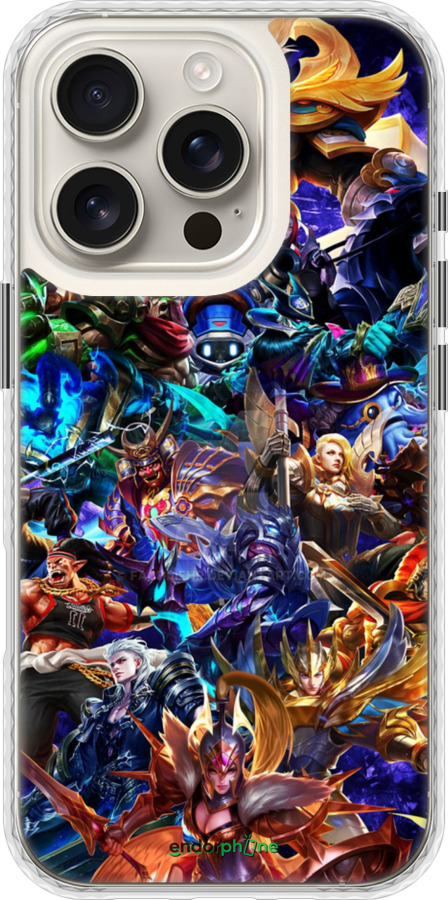 Чехол Bumper чехол № 5375 для Apple iPhone 16 Pro - 5375pc-3708 изображение 