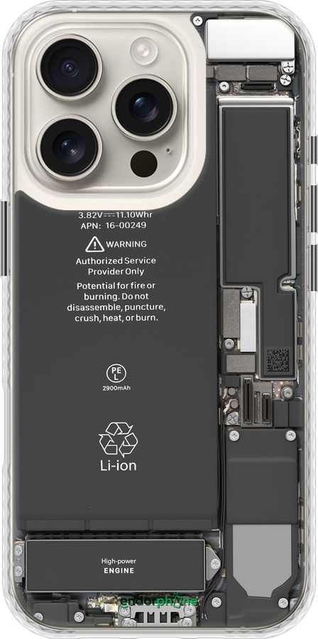 Чехол Bumper чехол Детали смартфона для Apple iPhone 16 Pro - 5487pc-3708 изображение 