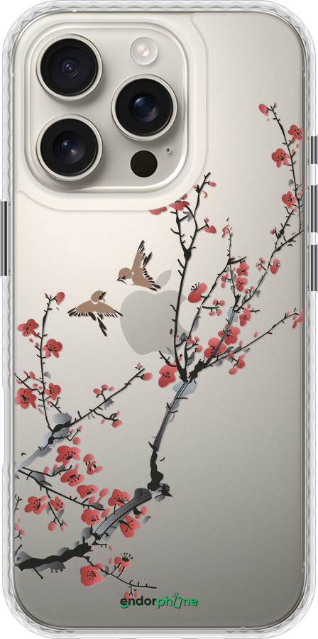 Чехол Bumper чехол Сакура v2 для Apple iPhone 16 Pro - 5538pc-3708 изображение 