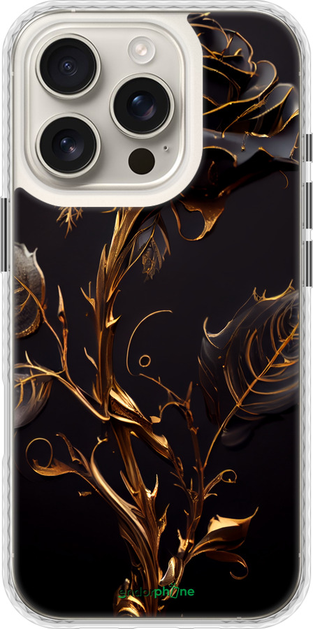 Чехол Bumper чехол Роза 3 для Apple iPhone 16 Pro - 5552pc-3708 изображение 