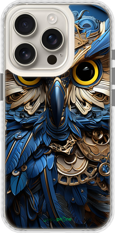 Чехол Bumper чехол Сова v2 для Apple iPhone 16 Pro - 5649pc-3708 изображение 