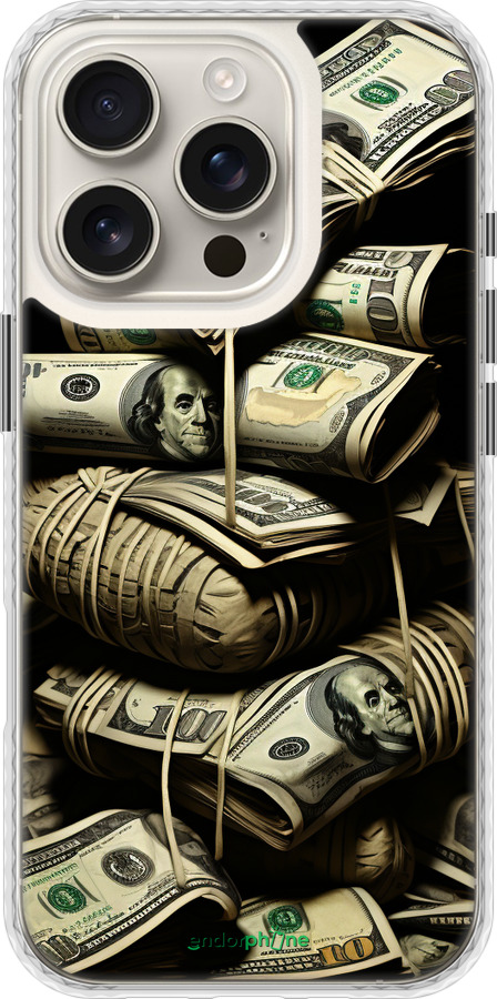 Чехол Bumper чехол Big money для Apple iPhone 16 Pro - 5666pc-3708 изображение 